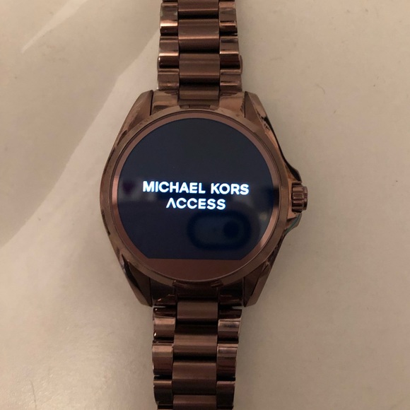 michael kors smartwatch chocolate